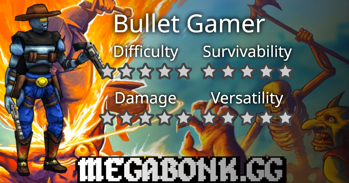 Bullet Gamer - CL4NK Build | Megabonk.gg